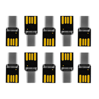 Multi capacidad USB 3,0/2,0 Tipo-C MUDP Metal Nuevo DIY Pen Drive USB Flash Disk