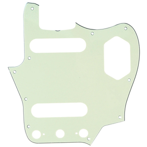 3-lagiges mintgrünes 10-Loch 65er <span class=keywords><strong>60er</strong></span> Jahre Vintage Style Gitarren-Schlagbrett JA Scratch Plate für Jaguar Gitarrenersatz - Product Image 1