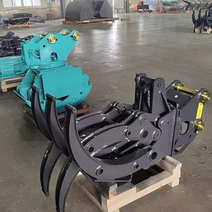 Hot <span class=keywords><strong>Sale</strong></span> <span class=keywords><strong>Grapple</strong></span> Mini bagger Zubehör elektronisch gesteuerter Bagger mit Greifer eimern für den Handhabung betrieb - Product Image 4