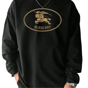 Camiseta de Manga Larga con Estampado Gráfico de Algodón Premium para Hombre, 260 Gramos, Diseño Único con Letras, Elegante, Cómoda, Informal, Suave y Transpirable - Product Image 1