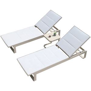 Chaise longue en rotin pour l'extérieur <span class=keywords><strong>Piscine</strong></span> extérieure Lit en rotin <span class=keywords><strong>Terrasse</strong></span> Villa Cour Loisirs Lit de plage en alliage d'aluminium - Product Image 5