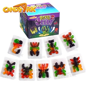 Bonbons Gélifiés Moelleux aux Fruits, Bonbons Gélifiés en Blister, Bonbons Gélifiés Monstres Diaboliques, Vente Directe Usine, OEM, Marque Privée - Product Image 3