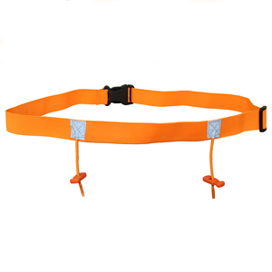 Sabuk Lari Reflektif Penahan Nomor Pelatih, Cocok untuk Triathlon, Atletik, Kompetisi, dan Lomba Marathon - Product Image 4