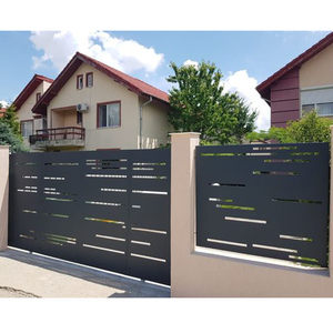 Paneles de Cerca de Aluminio Decorativos para Exteriores de Alta Calidad y Bajo Costo, Privacidad, Listones Horizontales Metálicos para Jardín y Patio - Product Image 2