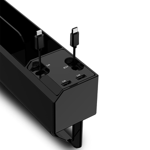SUV Front Seat Car Gap Storage Box with USB charging and Cup Holder Front Seat Car Organizer