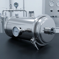 Filtre à eau ultrafiltrant en acier inoxydable 159 3000L avec manomètre, purificateur d'eau PP UF pour l'eau potable domestique