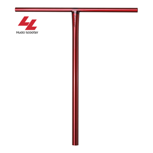 Huoli 680Mm * 610Mm Scs 4130 Chromoly Thép Xe Tay Ga Thanh T-Thanh Màu Sắc Nguyên Tùy Chỉnh Biểu Tượng Lừa Xe Tay Ga Thanh Cho Diễn Viên Đóng Thế Trẻ em' Xe Tay Ga - Product Image 2