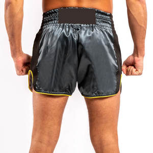 Shorts de boxe Muay Thai personnalisés avec logo, dernière conception, vente en gros d'usine, shorts de sport Muay Thai - Product Image 2
