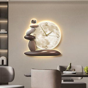 幸運の時計 壁掛け時計 リビングルーム テレビ背景 ホームデコレーション用 - Product Image 3