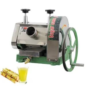 Simple operation and easy to useManual Sugarcane Juice MachineProduction capacity 18-50Kg/hSugar Cane Press Extractor