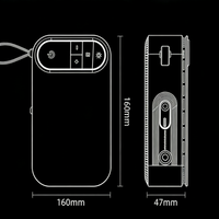 Gonfleur de pneus portable de dernière génération avec charge rapide et mode veille à économie d'énergie