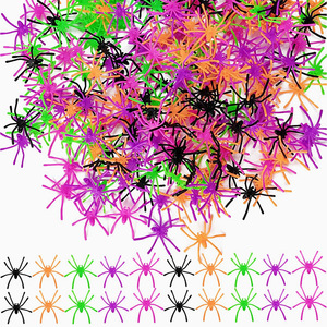 Araña de Plástico de Halloween, Araña de Simulación Colorida, Decoración de Escena de Araña, Decoración de Ambiente - Product Image 5