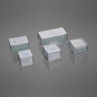 Factory Price Glassware Fine Polished Cut Edges 7101 7102 7105 7107 7109 Microscope Slides Laboratory Use