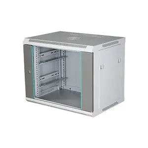 壁ネットワークキャビネット2023 jiasheng工場出荷価格19インチサーバーラック600x 450mm 6U 9U 12U