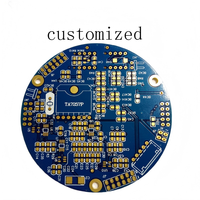 Service de prototypage de circuits imprimés FR4 à 4 couches de haute précision, conception personnalisée acceptée, tests AOI à 100 %, emballage sous vide professionnel