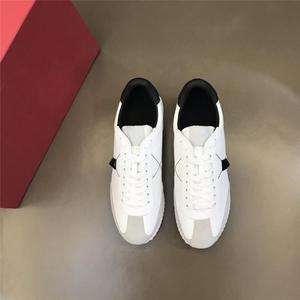High Quality Custom Luxury Retro Casual Sports <b>Shoes</b> Cowhide Leather Sneakers Breathable Men's Flat Walking <b>Shoes</b> - Product Image 2