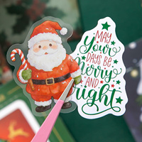 Coffret Cadeau de Noël Exquis Mr.Paper : Kit Journal Vintage, Carnet, Autocollants, Bloc-Notes, et Matériel de Scrapbooking DIY pour les Fêtes