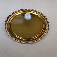 Tapa de lata de metal de 5 galones con boquilla