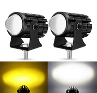 NOUVEAU Phare de moto mini projecteur laser LED 12V pour moto, système d'éclairage de moto