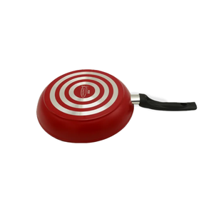 OEM Personalizable 20 cm de aluminio antiadherente de inducción inferior sartén con tapa de vidrio Wok de cocina del proveedor de Bangladesh - Product Image 3