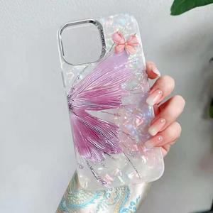 เคสโทรศัพท์ลายมิลานอีพ็อกซี่เพ้นท์ลายสีดีไซน์ใหม่เคสโทรศัพท์ TPU สำหรับ iPhone 13/14/15 PRO MAX เคสโทรศัพท์ติดเพชร - Product Image 2