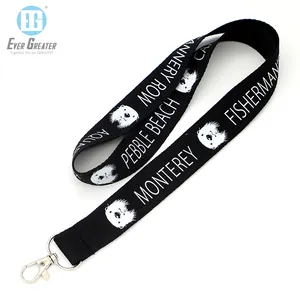 Custom High Quality Logo Badge Lanyard Printer