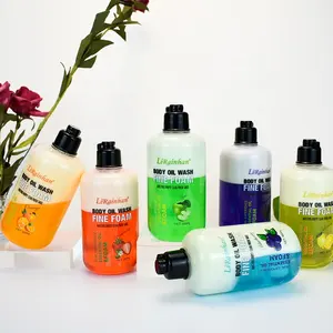 Herbal Natural Bath Parfüm Liquid Orange Körper öl Wash Peeling Cleansing Light ening Body Wash Flower White ning Dusch gel