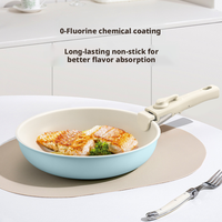 Ensemble de casseroles en aluminium antiadhésif avec poignée amovible, casseroles et poêles empilables, universel pour cuisinière à gaz et four à induction