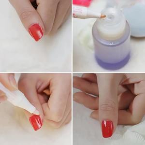 5 couleurs correcteur nettoyant effacer vernis à ongles dissolvant stylo bord retouche stylo supprimer pour renversé vernis à ongles correcteur stylo - Product Image 5