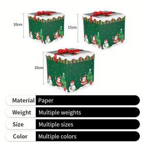 2026 Promotional <b>Christmas</b> <b>Box</b> Colorful Cute Small Parcel Gift Packaging Paper <b>Box</b> for Advertising Events - Product Image 2