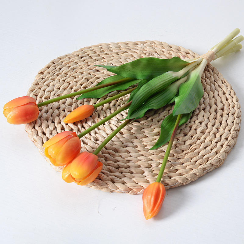 #2 tulip flower bundle-ORANGE