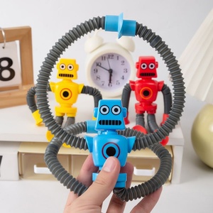 Juguete Telescópico Robot Sucker 2025, Tubo Elástico de Forma Cambiante, Luminoso, Divertido, Antiestrés, Regalo - Product Image 1