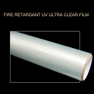 Alta transparencia retardante <span class=keywords><strong>de</strong></span> <span class=keywords><strong>fuego</strong></span> UV Ultra Auto adhesivo claro <span class=keywords><strong>de</strong></span> <span class=keywords><strong>película</strong></span> <span class=keywords><strong>de</strong></span> plástico - Product Image 2