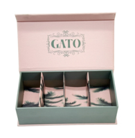 Boîte cadeau de luxe rose pour biscuits avec plateau, emballage alimentaire personnalisé avec logo, fermeture magnétique pour chocolats, bonbons, pâtisseries, expédition