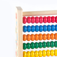 Boulier en bois enfants éducation précoce boulier cadre perles de couleur calcul cadre jouet mathématiques apprentissage Montessori jouets