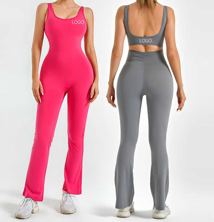 High Waist Jumpsuit Printed Hip Lifting Casual Pants for Women