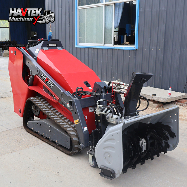 Cheap Mini Skid Steer Track Loader with Loader Attachment Compact Skid Steer Loader Mini with Kubota Engine Euro 5 EPA Certified