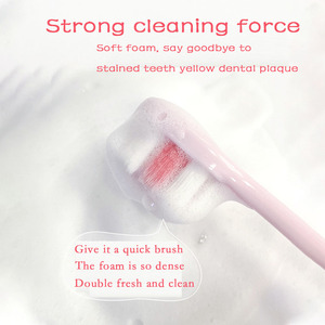 Bon Sanxiao ultra doux 10000 poils Micro Super doux <span class=keywords><strong>brosse</strong></span> à <span class=keywords><strong>dents</strong></span> Nouveau mis à jour la meilleure <span class=keywords><strong>brosse</strong></span> à <span class=keywords><strong>dents</strong></span> de troisième génération - Product Image 4