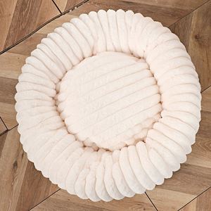 Wholesale Plush Doughnut-style cat and Dog Universal Safety <b>Beds</b> with Thick Padding Circular Design for cat and Dog <b>Beds</b> - Product Image 6
