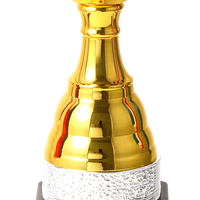 Souvenir de haute qualité grand trophée en métal tasse personnalisé champion d'or métal grand trophée prix compétitions sportives énorme trophée