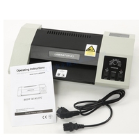Lamineuse Photo Automatique 4 Rouleaux A3/A4 LM320 – Machine Usine pour Pochettes Chaudes/Froides
