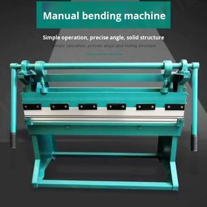 600mm Manual Pneumatic Right-angle Pressing Brake Iron Plate Folding <b>Machine</b> Signboard Edge Folding Machinery <b>Bending</b> <b>Machine</b> - Product Image 3