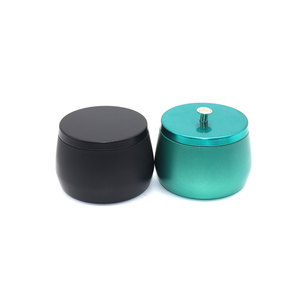 4 OZ Mini Round <strong>Shape</strong> <strong>Red</strong> Colour <strong>Tin</strong> <strong>Metal</strong> Candle Mint Packaging Container Box - Product Image 5