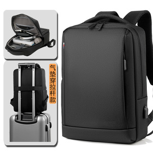 Cross border grande capacidade personalização homens de negócios <span class=keywords><strong>high</strong></span>-<span class=keywords><strong>end</strong></span> casual impermeável computador homens estudante mochila - Product Image 3