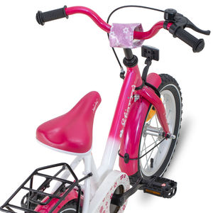 Vélo Enfant Garçon Monovitesse en Acier avec Porte-Bagages Arrière, Frein V, Roues d'Apprentissage 12-14 Pouces – Nouveau Design Tendance – Offre Spéciale - Product Image 2