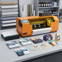 Imprimante DTF XP600 33 cm avec four, machine de transfert DTF à circulation d'encre blanche pour fabricants de vêtements