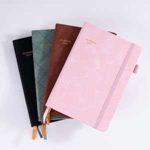 CAGIE planejador diário personalizado Logotipo De Ouro Personalizado Rosa <span class=keywords><strong>2025</strong></span> Planejador Semanal Printing Journal Goal <span class=keywords><strong>2025</strong></span> Planejador - Product Image 3