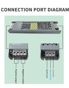 190V đến 240V đầu vào chuyển đổi 12V 24V tuyến tính đèn chuyển đổi điện biến áp - Product Image 6