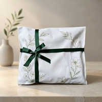 Sacs en tissu personnalisés biodégradables en coton pour vêtements, pochettes enveloppe, sacs cadeaux haut de gamme pour vêtements, sacs anti-poussière pour vêtements