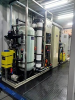 Machine de fabrication d'eau Pure, usine de dessalement d'eau de mer avec le meilleur coût pour le traitement d'eau de mer de bateau